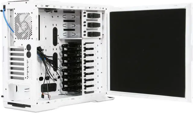 Alt view image 5 of 10 - NZXT H2 H2-001-WT White Steel / Plastic Classic Silent ATX Mid Tower Chassis