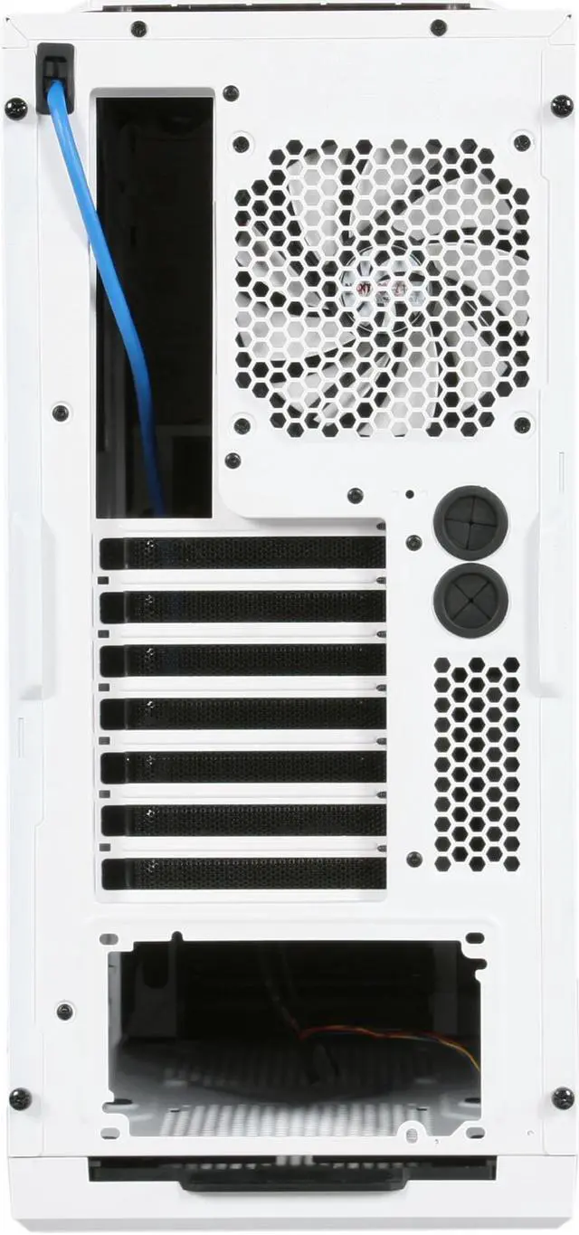 Alt view image 9 of 10 - NZXT H2 H2-001-WT White Steel / Plastic Classic Silent ATX Mid Tower Chassis