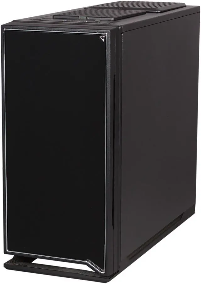 Alt view image 3 of 11 - NZXT H2 H2-001-BK Black Steel / Plastic Classic Silent ATX Mid Tower Chassis