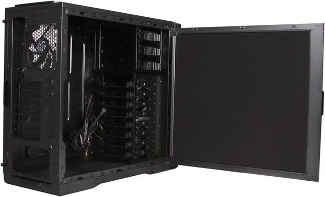 Alt view image 5 of 11 - NZXT H2 H2-001-BK Black Steel / Plastic Classic Silent ATX Mid Tower Chassis