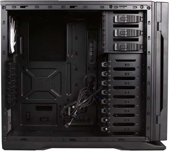 Alt view image 6 of 11 - NZXT H2 H2-001-BK Black Steel / Plastic Classic Silent ATX Mid Tower Chassis