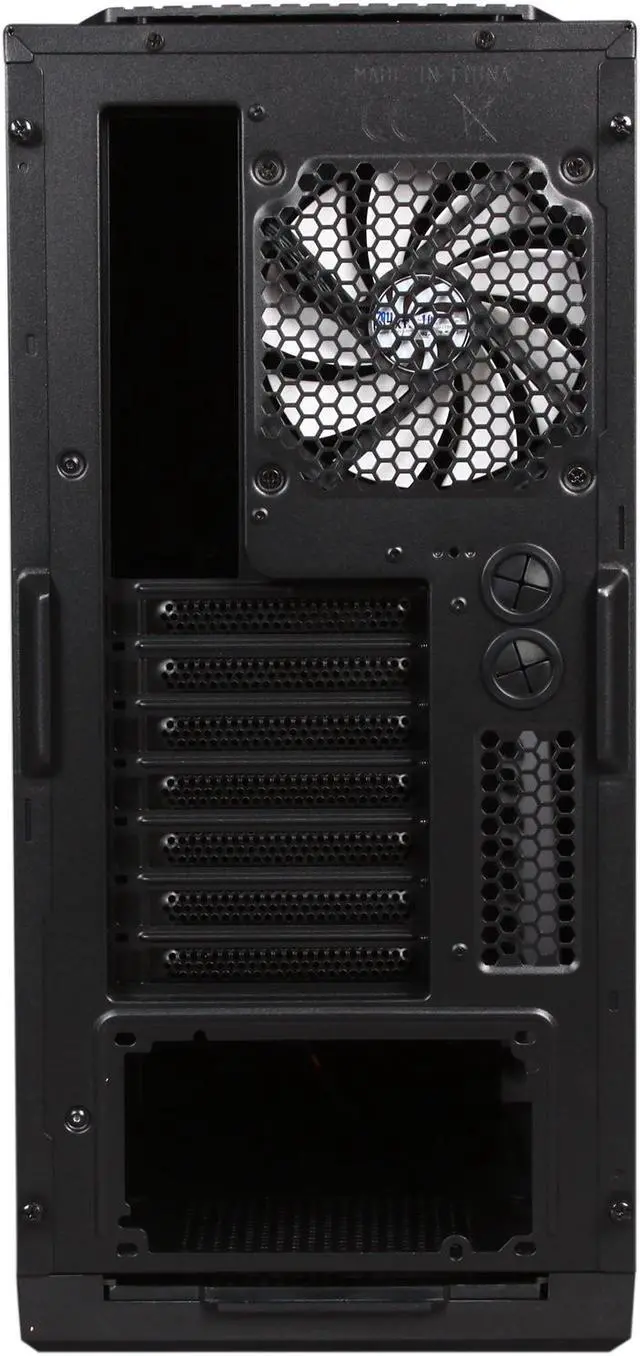 Alt view image 10 of 11 - NZXT H2 H2-001-BK Black Steel / Plastic Classic Silent ATX Mid Tower Chassis