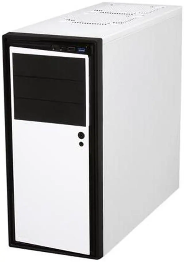 Alt view image 3 of 9 - NZXT Source 210 Elite White Steel with painted interior ATX Mid Tower Computer Case w/ Black Front Trim