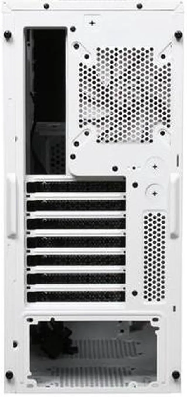 Alt view image 8 of 9 - NZXT Source 210 Elite White Steel with painted interior ATX Mid Tower Computer Case w/ Black Front Trim