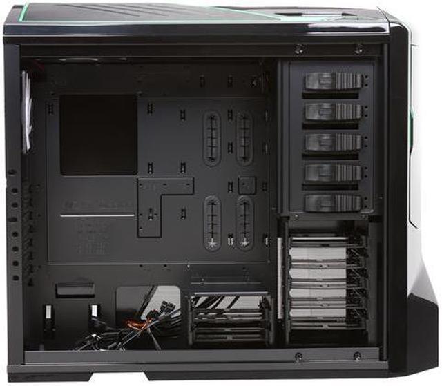 Alt view image 6 of 10 - NZXT Phantom PHAN-002GR Black with Green Stripes Steel / Plastic ATX Full Tower Computer Case