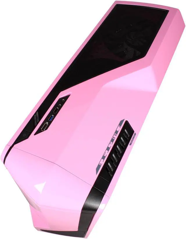 Alt view image 4 of 10 - NZXT Phantom PHAN-003PK Pink Finish w/Black Trim Steel / Plastic Enthusiast ATX Full Tower Computer Case