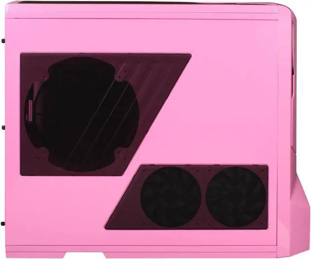 Alt view image 5 of 10 - NZXT Phantom PHAN-003PK Pink Finish w/Black Trim Steel / Plastic Enthusiast ATX Full Tower Computer Case