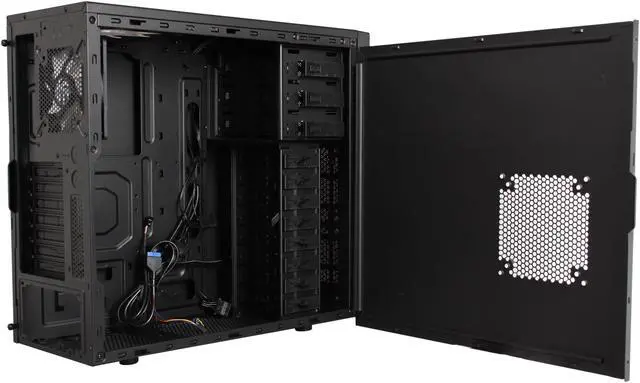 Alt view image 5 of 9 - NZXT Source 220 CA-SO220-01 Black Steel / Aluminum-like finish ATX Mid Tower Computer Case