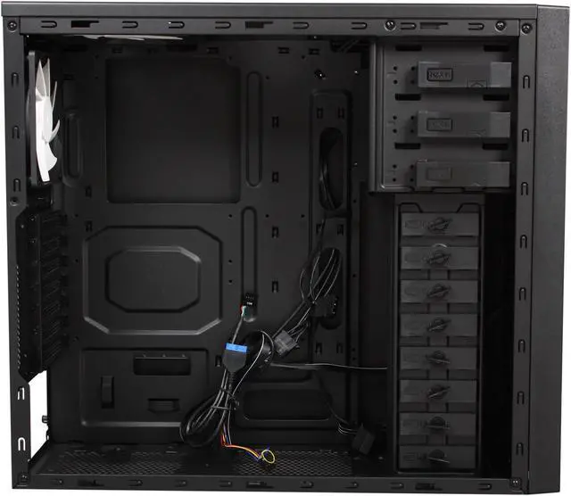 Alt view image 6 of 9 - NZXT Source 220 CA-SO220-01 Black Steel / Aluminum-like finish ATX Mid Tower Computer Case