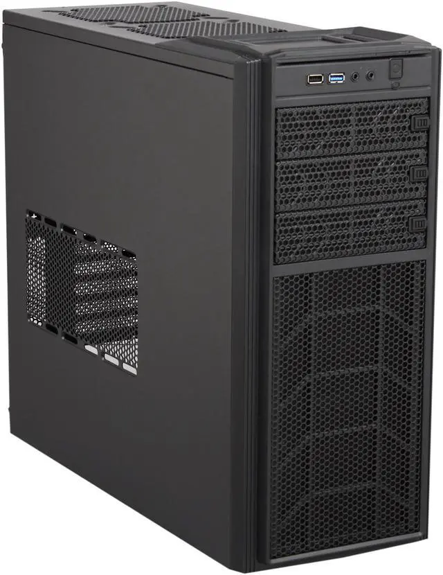 Main image of NZXT Tempest 210 CA-TP210-01 Black Steel / Plastic ATX Mid Tower Computer Case