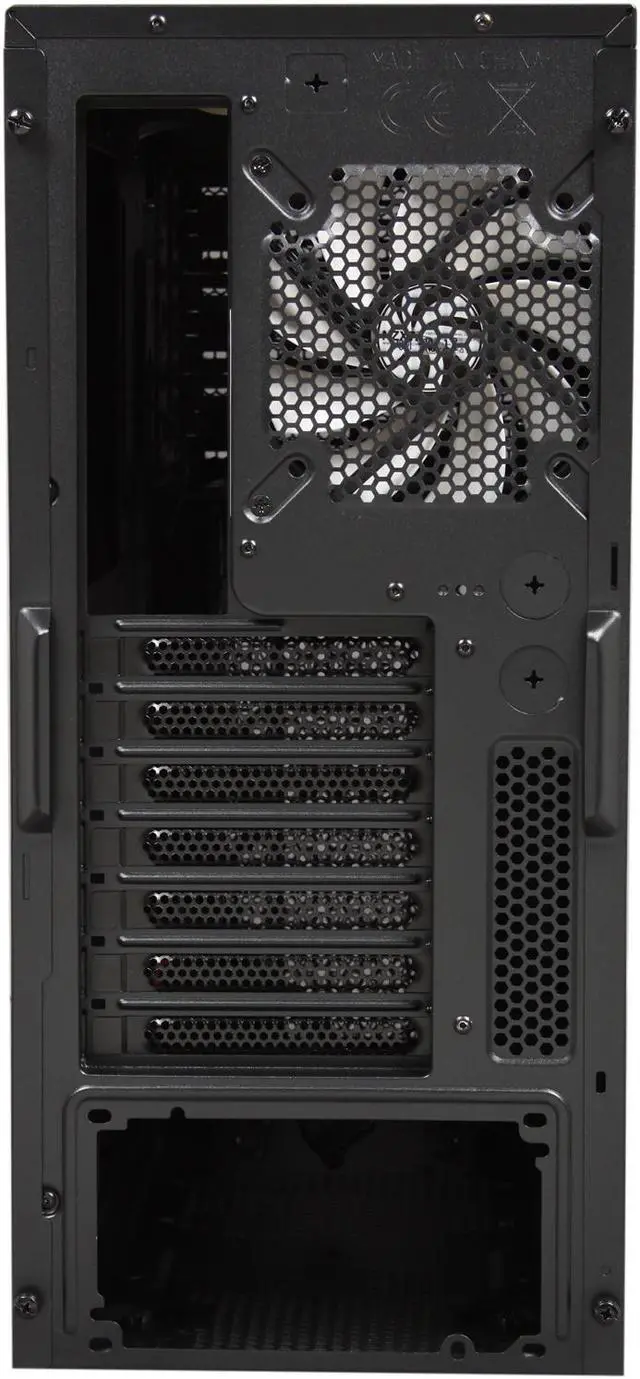 Alt view image 8 of 9 - NZXT Tempest 210 CA-TP210-01 Black Steel / Plastic ATX Mid Tower Computer Case