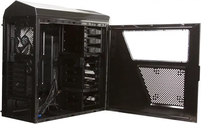 Alt view image 6 of 11 - NZXT Phantom 410 Series CA-PH410-B1 Black Steel / Plastic ATX Mid Tower Computer Case