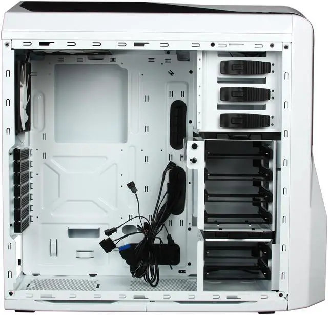 Alt view image 8 of 11 - NZXT Phantom 410 Series CA-PH410-W1 White Steel / Plastic ATX Mid Tower Computer Case