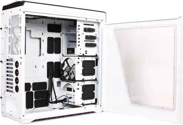 Alt view image 7 of 10 - NZXT SWITCH 810 White CA-SW810-W1 Steel / Plastic ATX HYBRID Full Tower Gaming Computer Case