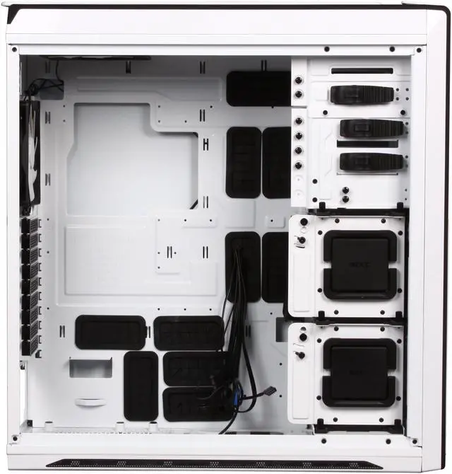 Alt view image 8 of 10 - NZXT SWITCH 810 White CA-SW810-W1 Steel / Plastic ATX HYBRID Full Tower Gaming Computer Case