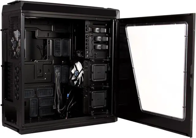 Alt view image 5 of 10 - NZXT SWITCH 810 Black CA-SW810-B1 Steel / Plastic ATX HYBRID Full Tower Gaming Computer Case