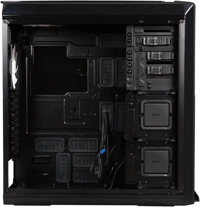 Alt view image 6 of 10 - NZXT SWITCH 810 Black CA-SW810-B1 Steel / Plastic ATX HYBRID Full Tower Gaming Computer Case