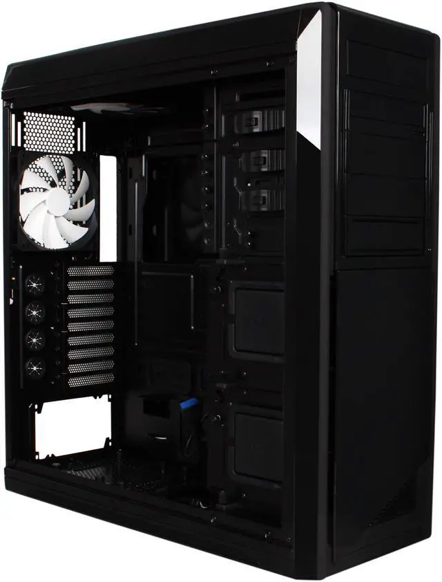 Alt view image 7 of 10 - NZXT SWITCH 810 Black CA-SW810-B1 Steel / Plastic ATX HYBRID Full Tower Gaming Computer Case
