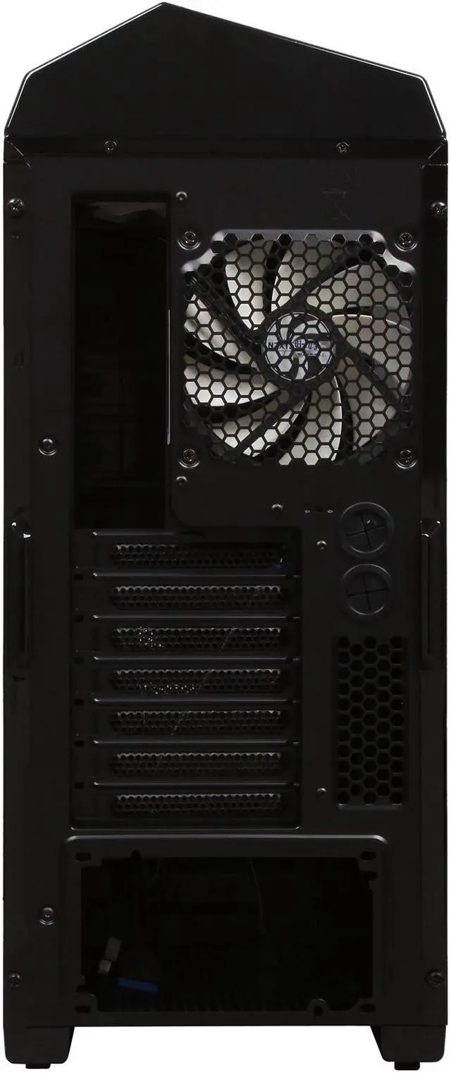 Alt view image 9 of 10 - NZXT Phantom 410 CA-PH410-B2 Black Steel / Plastic ATX Mid Tower White Trim Computer Case