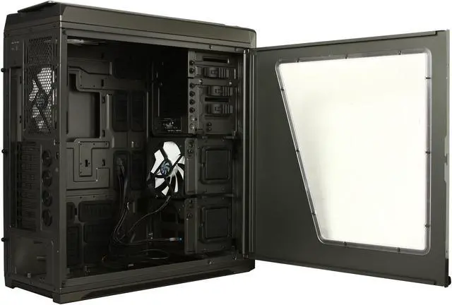 Alt view image 5 of 10 - NZXT SWITCH 810 Gun-Metal CA-SW810-G1 Steel / Plastic ATX HYBRID Full Tower Gaming Computer Case