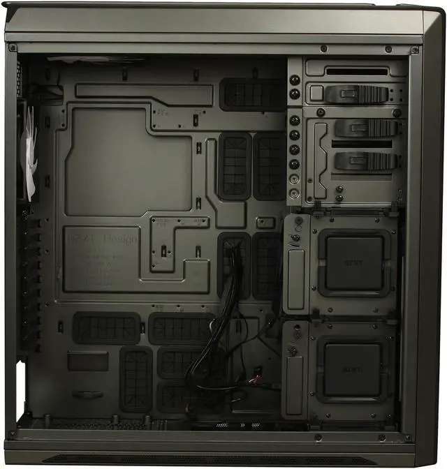 Alt view image 6 of 10 - NZXT SWITCH 810 Gun-Metal CA-SW810-G1 Steel / Plastic ATX HYBRID Full Tower Gaming Computer Case