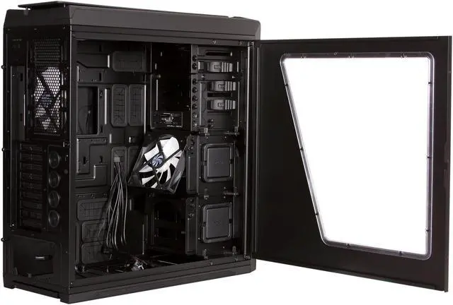 Alt view image 5 of 10 - NZXT SWITCH 810 Matte Black CA-SW810-M1 Steel / Plastic ATX HYBRID Full Tower Gaming Computer Case