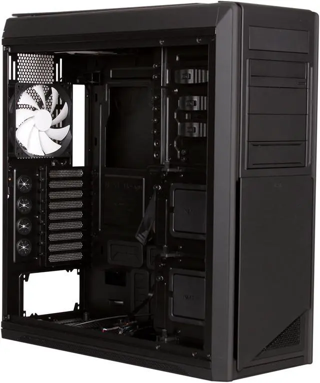 Alt view image 7 of 10 - NZXT SWITCH 810 Matte Black CA-SW810-M1 Steel / Plastic ATX HYBRID Full Tower Gaming Computer Case