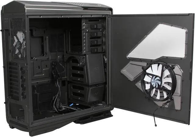 Alt view image 5 of 10 - NZXT Phantom 820 Series CA-PH820-G1 Gunmetal Steel / Plastic ATX Full Tower Computer Case