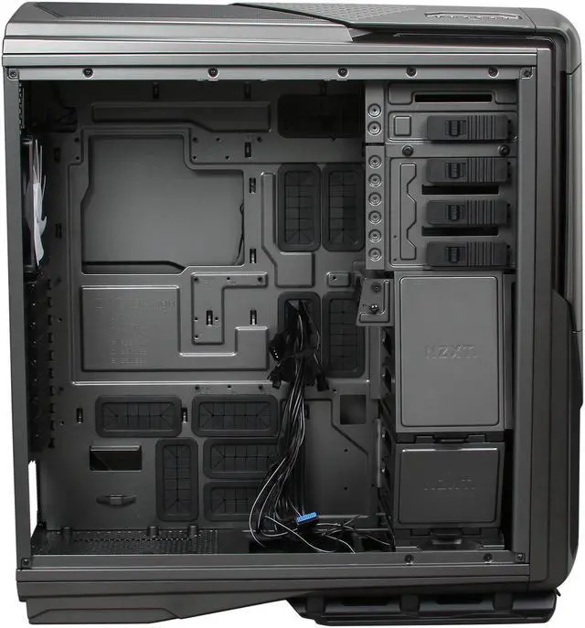 Alt view image 6 of 10 - NZXT Phantom 820 Series CA-PH820-G1 Gunmetal Steel / Plastic ATX Full Tower Computer Case