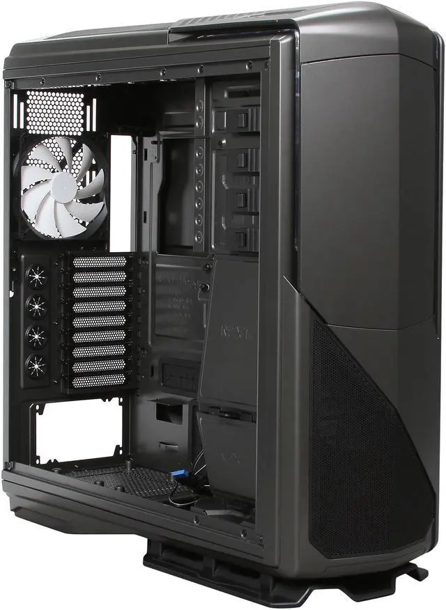 Alt view image 7 of 10 - NZXT Phantom 820 Series CA-PH820-G1 Gunmetal Steel / Plastic ATX Full Tower Computer Case