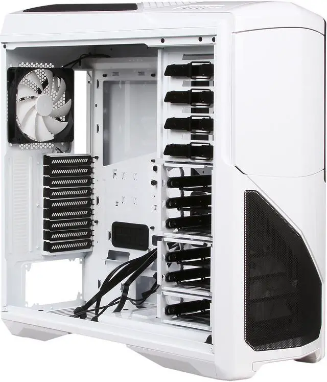 Alt view image 7 of 10 - NZXT Phantom 630 CA-PH630-W1 White Steel / Plastic ATX Full Tower Computer Case