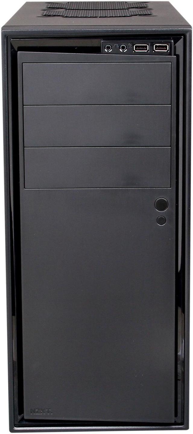 Alt view image 2 of 9 - NZXT Source 210 S210-001 Black SECC Steel, ABS Plastic ATX Mid Tower Computer Case