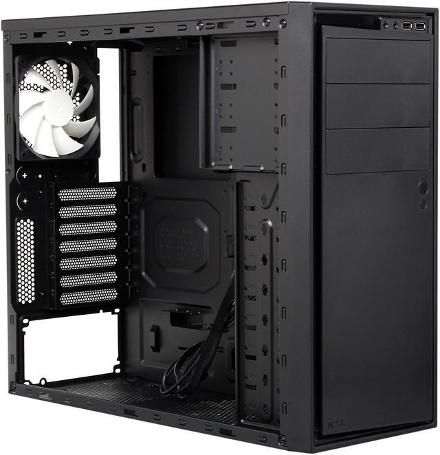Alt view image 7 of 9 - NZXT Source 210 S210-001 Black SECC Steel, ABS Plastic ATX Mid Tower Computer Case
