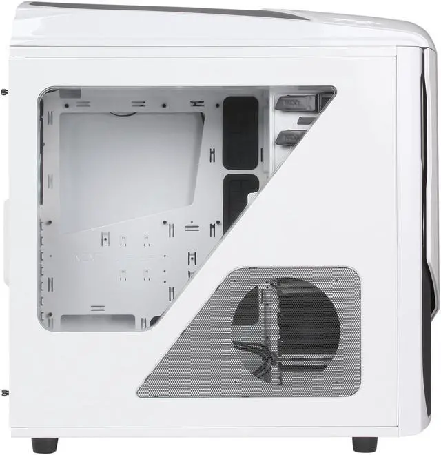 Alt view image 4 of 10 - NZXT Phantom 530 White ATX Full Tower Computer Case Includes 1 x 200mm Front, 1 x 140mm Rear 2 x USB 3.0  Fan Controller