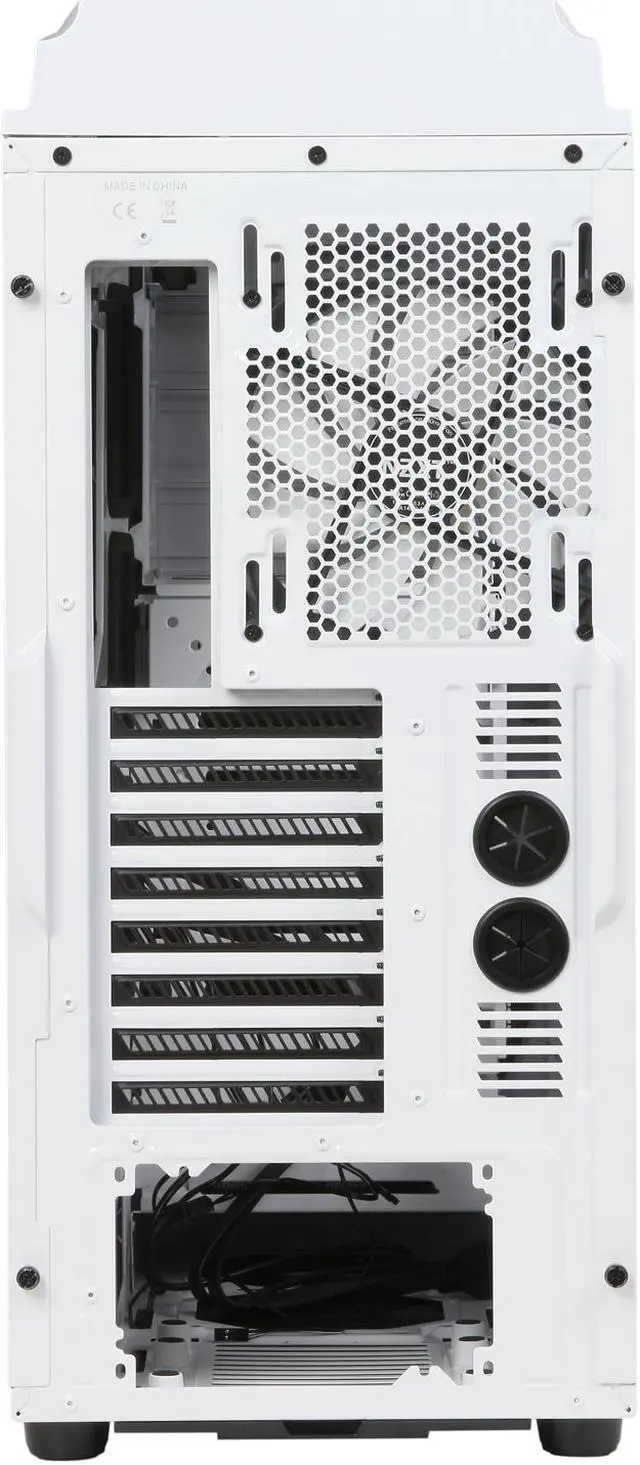 Alt view image 8 of 10 - NZXT Phantom 530 White ATX Full Tower Computer Case Includes 1 x 200mm Front, 1 x 140mm Rear 2 x USB 3.0  Fan Controller