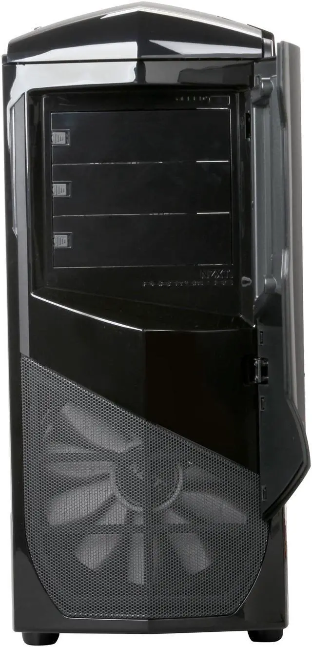 Alt view image 2 of 10 - NZXT Phantom 530 Black ATX Full Tower Computer Case Includes 1 x 200mm Front, 1 x 140mm Rear 2 x USB 3.0  Fan Controller