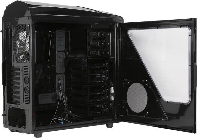Alt view image 5 of 10 - NZXT Phantom 530 Black ATX Full Tower Computer Case Includes 1 x 200mm Front, 1 x 140mm Rear 2 x USB 3.0  Fan Controller