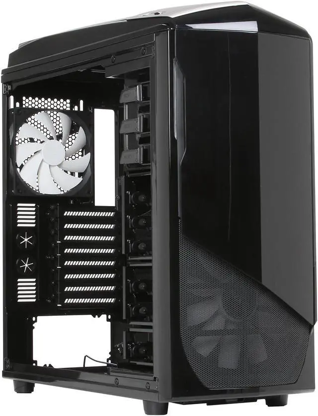 Alt view image 7 of 10 - NZXT Phantom 530 Black ATX Full Tower Computer Case Includes 1 x 200mm Front, 1 x 140mm Rear 2 x USB 3.0  Fan Controller