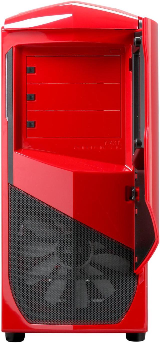 Alt view image 2 of 10 - NZXT Phantom 530 Red ATX Full Tower Computer Case Includes 1 x 200mm Front, 1 x 140mm Rear 2 x USB 3.0 Fan Controller