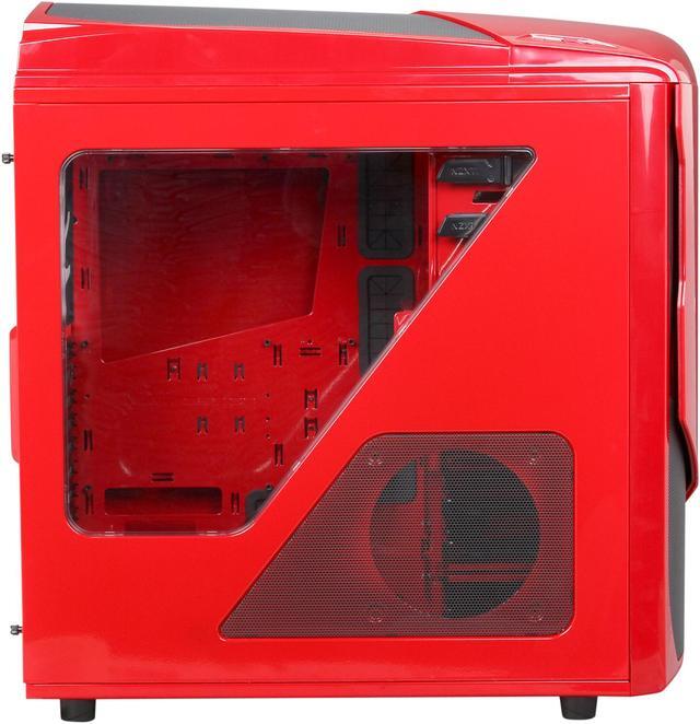 Alt view image 4 of 10 - NZXT Phantom 530 Red ATX Full Tower Computer Case Includes 1 x 200mm Front, 1 x 140mm Rear 2 x USB 3.0 Fan Controller