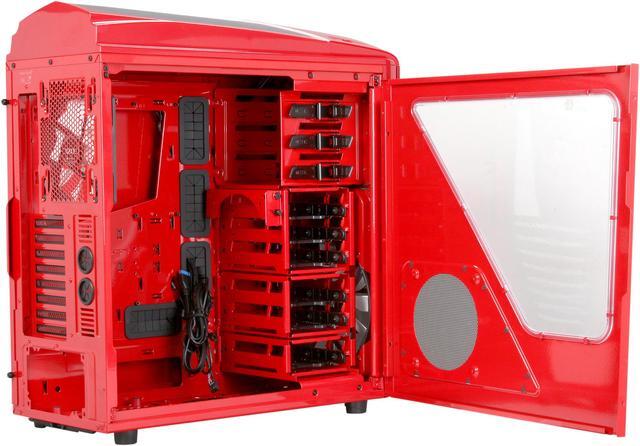 Alt view image 5 of 10 - NZXT Phantom 530 Red ATX Full Tower Computer Case Includes 1 x 200mm Front, 1 x 140mm Rear 2 x USB 3.0 Fan Controller