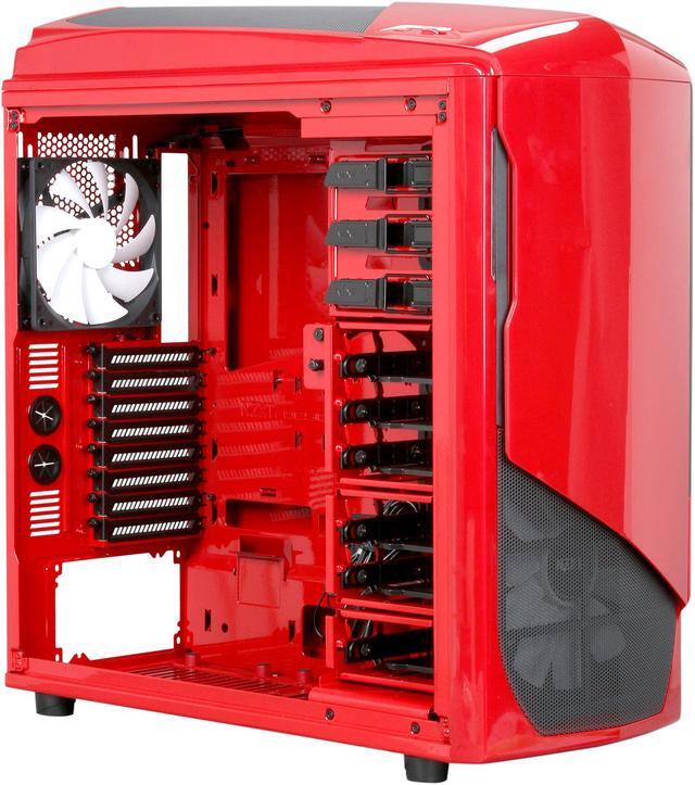 Alt view image 7 of 10 - NZXT Phantom 530 Red ATX Full Tower Computer Case Includes 1 x 200mm Front, 1 x 140mm Rear 2 x USB 3.0 Fan Controller