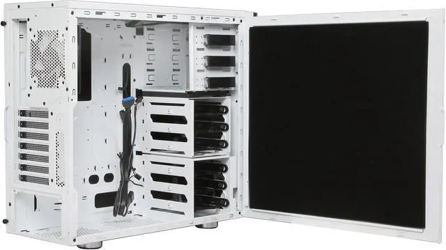 Alt view image 5 of 10 - NZXT H230 White ATX Mid Tower Computer Case Includes 1 x 120mm Front, 1 x 120mm Rear 2 x USB 3.0