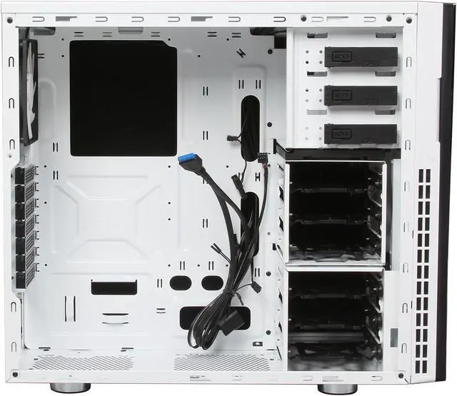Alt view image 6 of 10 - NZXT H230 White ATX Mid Tower Computer Case Includes 1 x 120mm Front, 1 x 120mm Rear 2 x USB 3.0