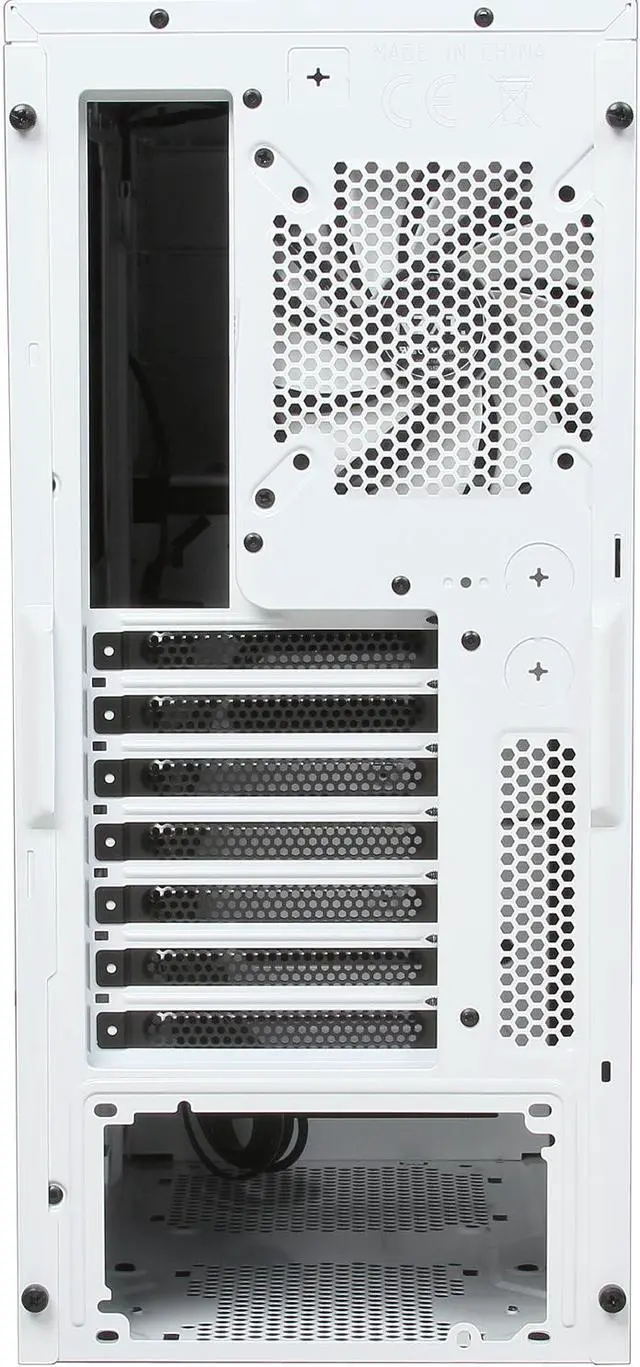 Alt view image 9 of 10 - NZXT H230 White ATX Mid Tower Computer Case Includes 1 x 120mm Front, 1 x 120mm Rear 2 x USB 3.0
