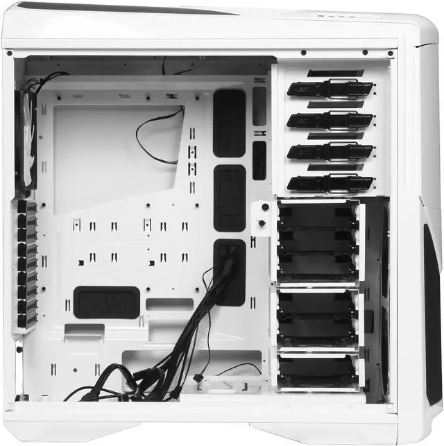 Alt view image 8 of 10 - NZXT Phantom 630 Windowed Edition White Steel / Plastic ATX Full Tower Computer Case