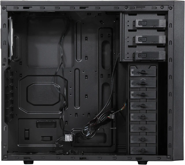 Refurbished: NZXT Source 210 CS-IBP-S210-B Black Computer Case - Newegg.com