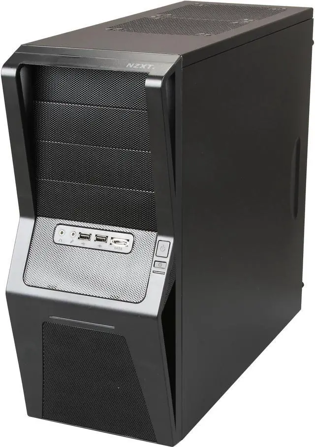 Main image of NZXT GAMMA Classic Series CS-NT-GAMMA-B Black Steel ATX Mid Tower Computer Case
