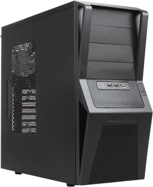 Alt view image 3 of 9 - NZXT GAMMA Classic Series CS-NT-GAMMA-B Black Steel ATX Mid Tower Computer Case
