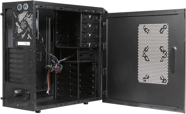 Alt view image 5 of 9 - NZXT GAMMA Classic Series CS-NT-GAMMA-B Black Steel ATX Mid Tower Computer Case